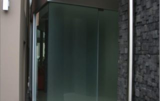 Satin Frosted Front Entry Door 1